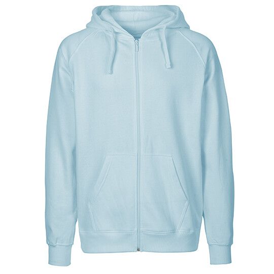 Men´s Zip Hoodie - light blue-601