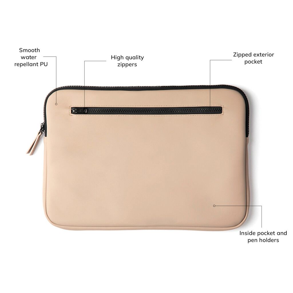 VINGA Baltimore Laptopcase 15“ - greige-380