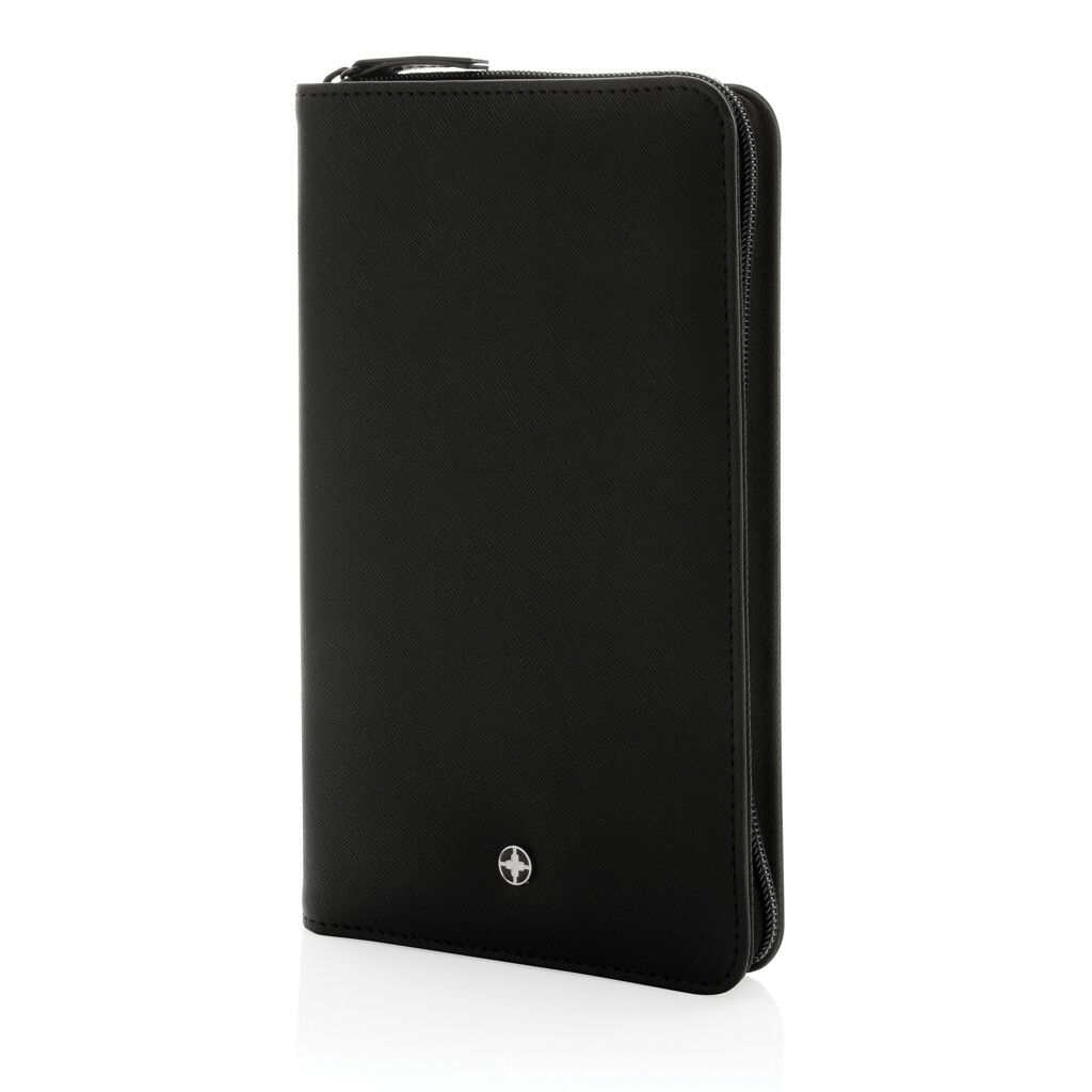 Swiss Peak Heritage RCS rPU RFID Travel Wallet - schwarz-220