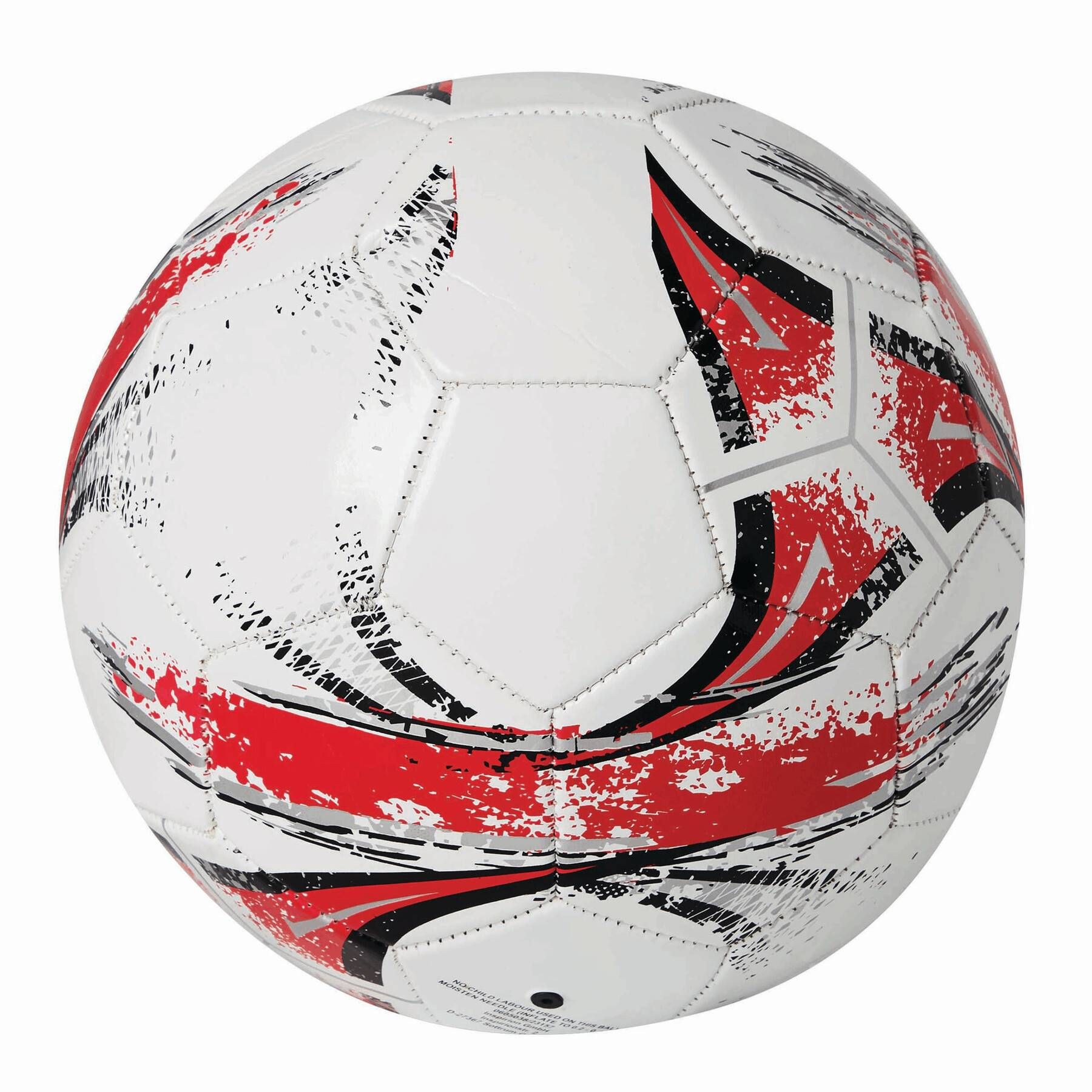 Fußball KICK AROUND - rot - weiß-728