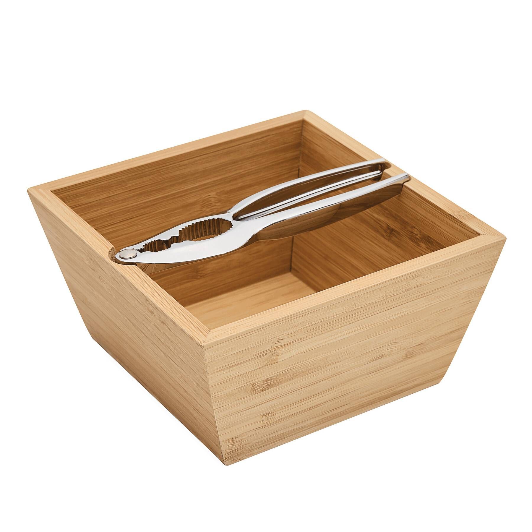 Nussknacker-Set CLICK - braun - silber-641