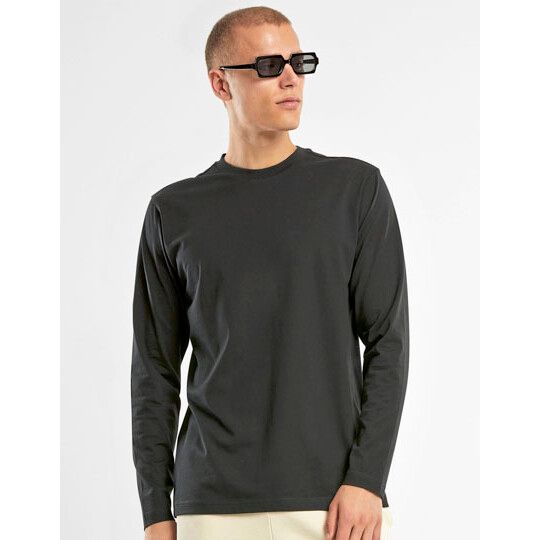 Basic Longsleeve - white-804