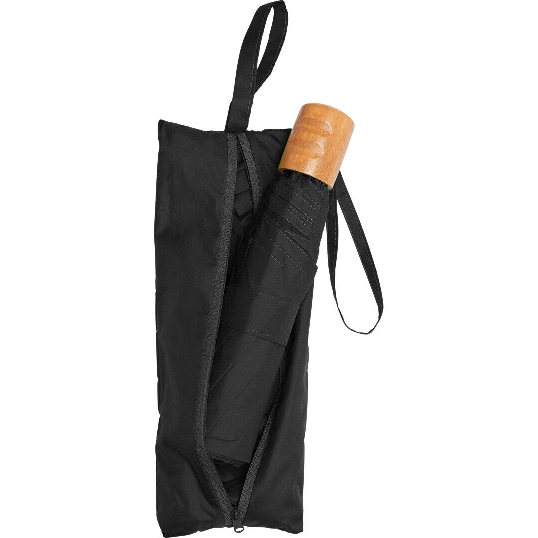 Taschenschirm ÖkoBrella Shopping mit waterSAVE® Bezug Ø98 cm - schwarz-127