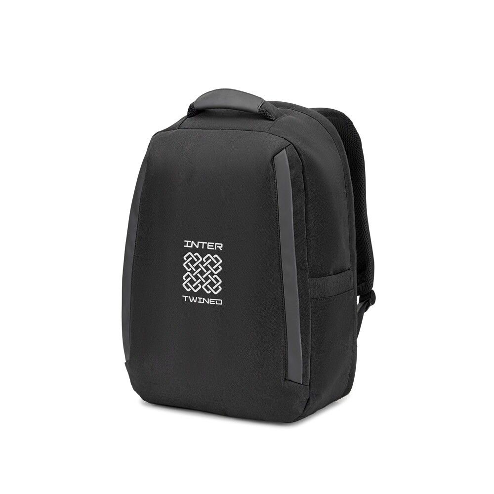 YANGON BPACK Diebstahlsicherer Rucksack aus Twill - schwarz-158