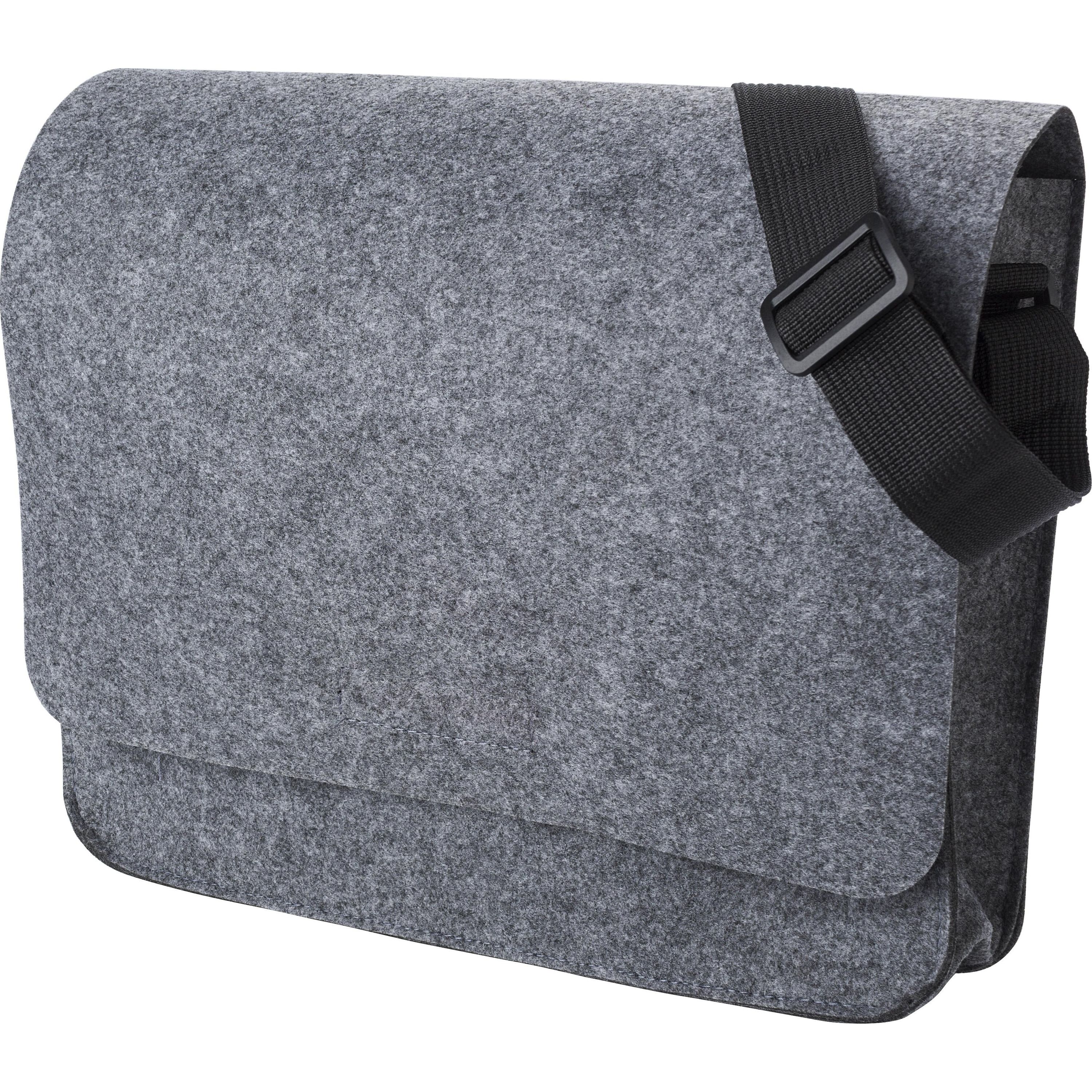 rPET Laptoptasche aus Filz Layla - dunkelgrau-828