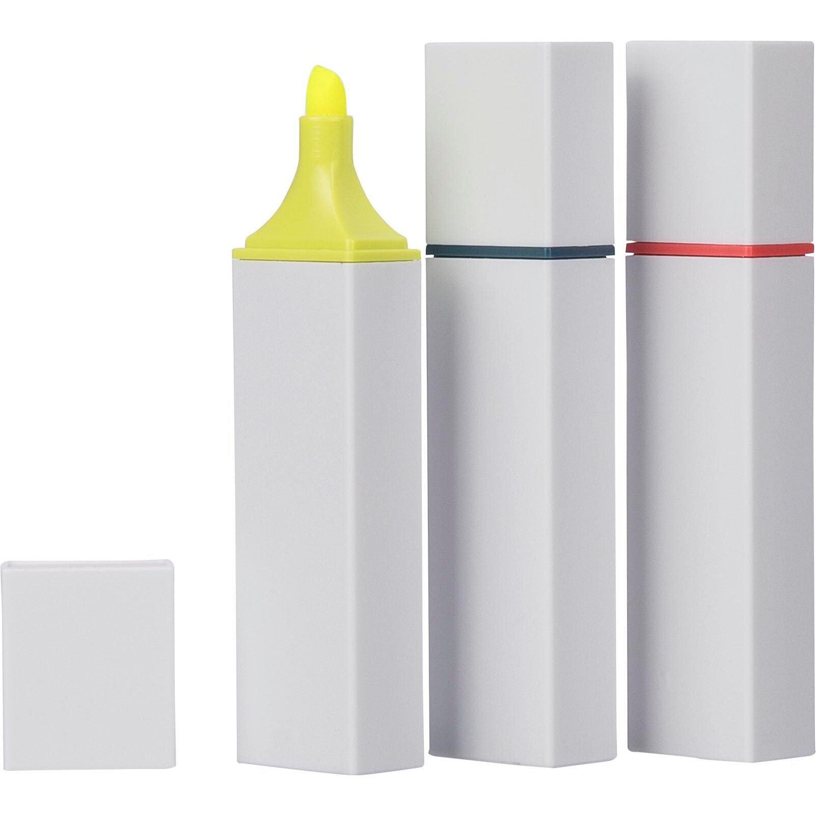 Recycelter ABS-Textmarker Kavi - gelb-569