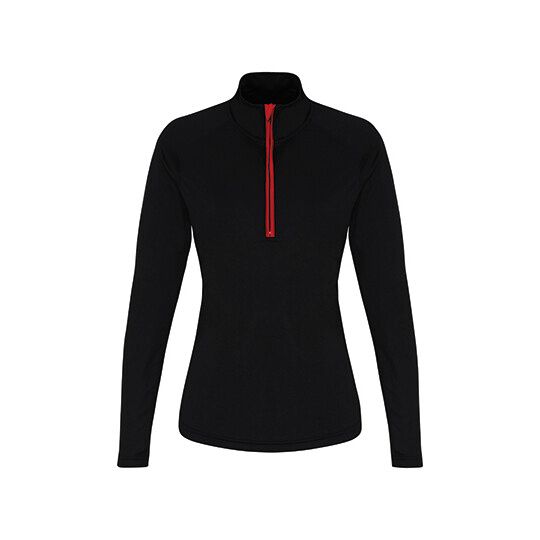 black - red