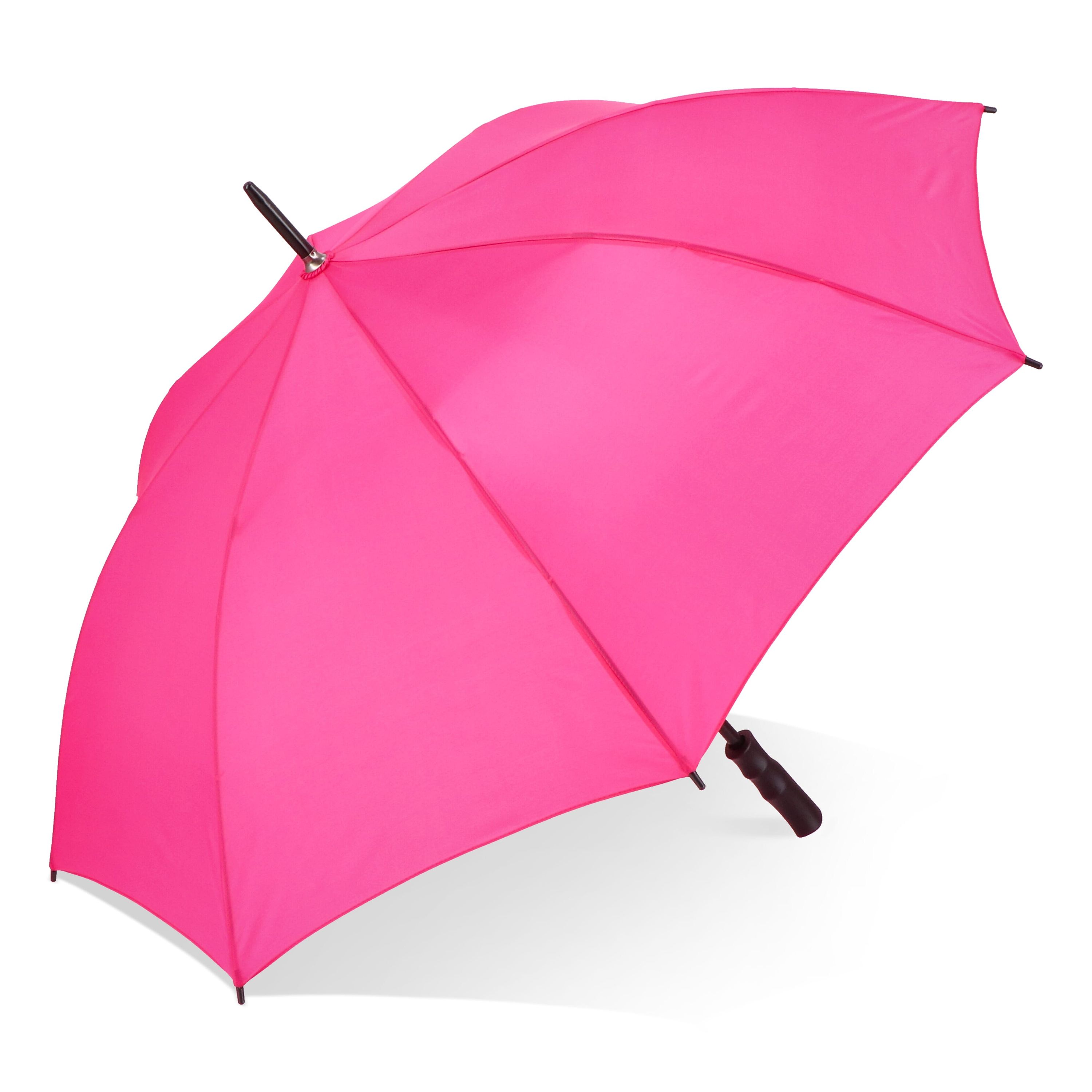 Bosco 190T Polyester 23 Stockschirm Auto offen - rosa-5