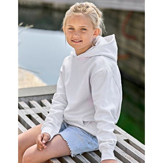 Junior UNLABELED Hooded Sweatshirt - heather grey-330