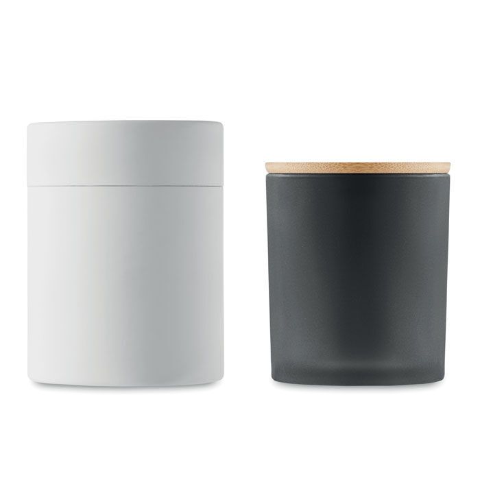 Kerze im Glas 280 g KEOPS LARGE - schwarz-278