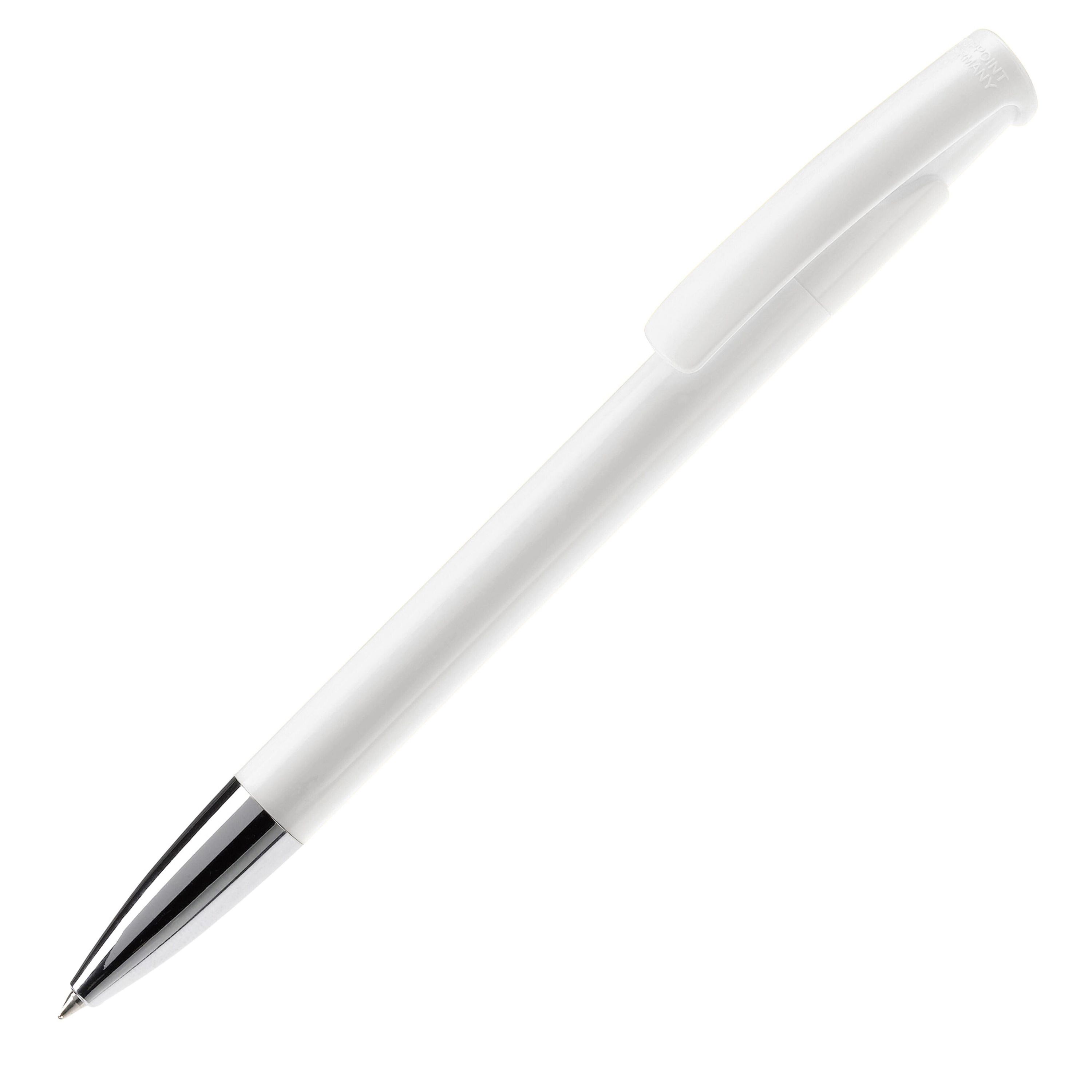 Kugelschreiber Avalon Hardcolour mit Metallspitze - weiss-668