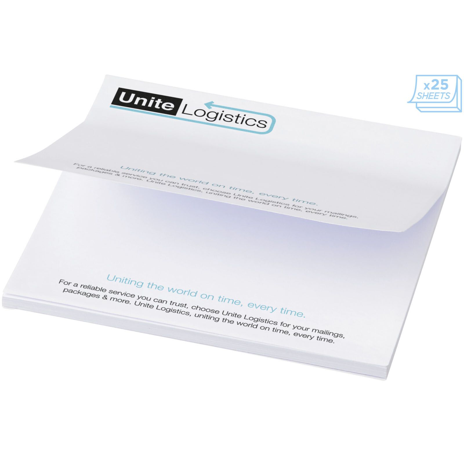 Sticky-Mate Haftnotizen 100 x 100 mm - weiss-867