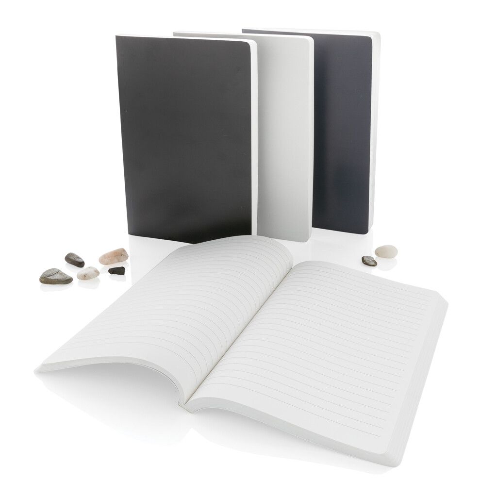 Impact Softcover A5 Notizbuch mit Steinpapier - anthrazit-663