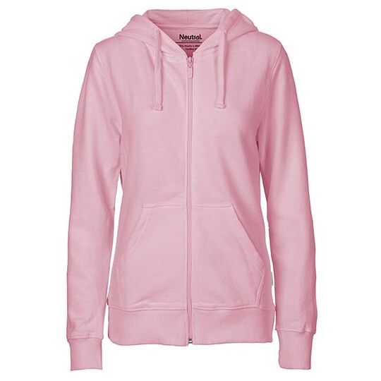 Ladies´ Zip Hoodie - light pink-1