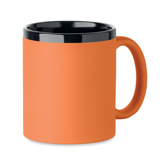 Keramikbecher für Laser 300 ml RUBY - orange-734