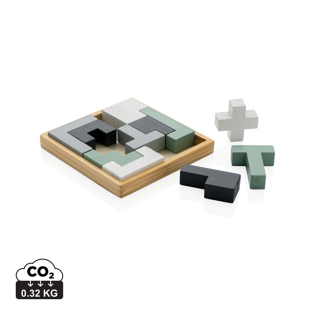 Cree Holz-Puzzle - braun-984