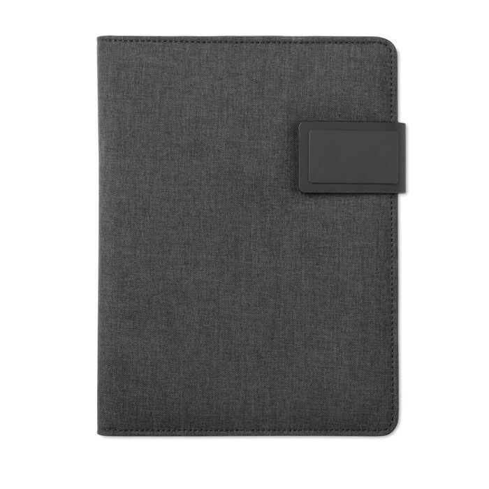 DIN A5 Portfolio & Powerbank POWERNOTY - schwarz-418