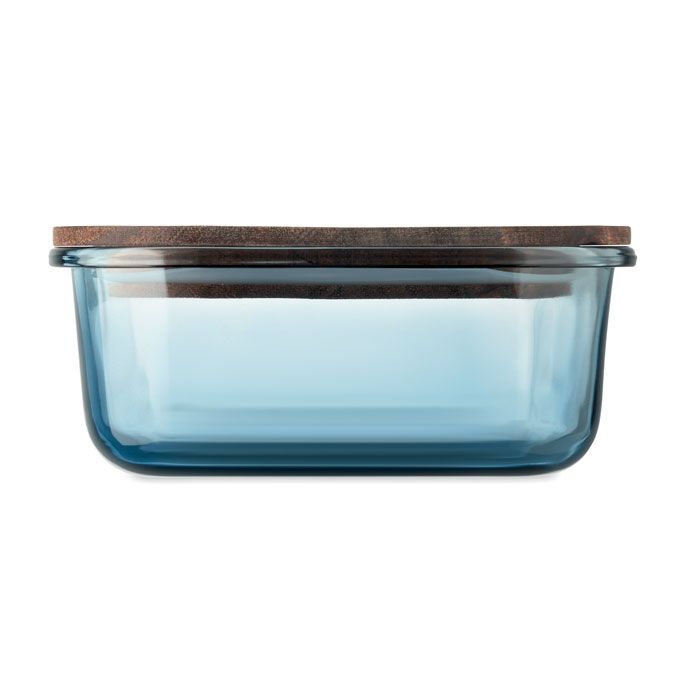 Lunchbox Glas 800ml VITRIO LUNCH - transparent blau-915