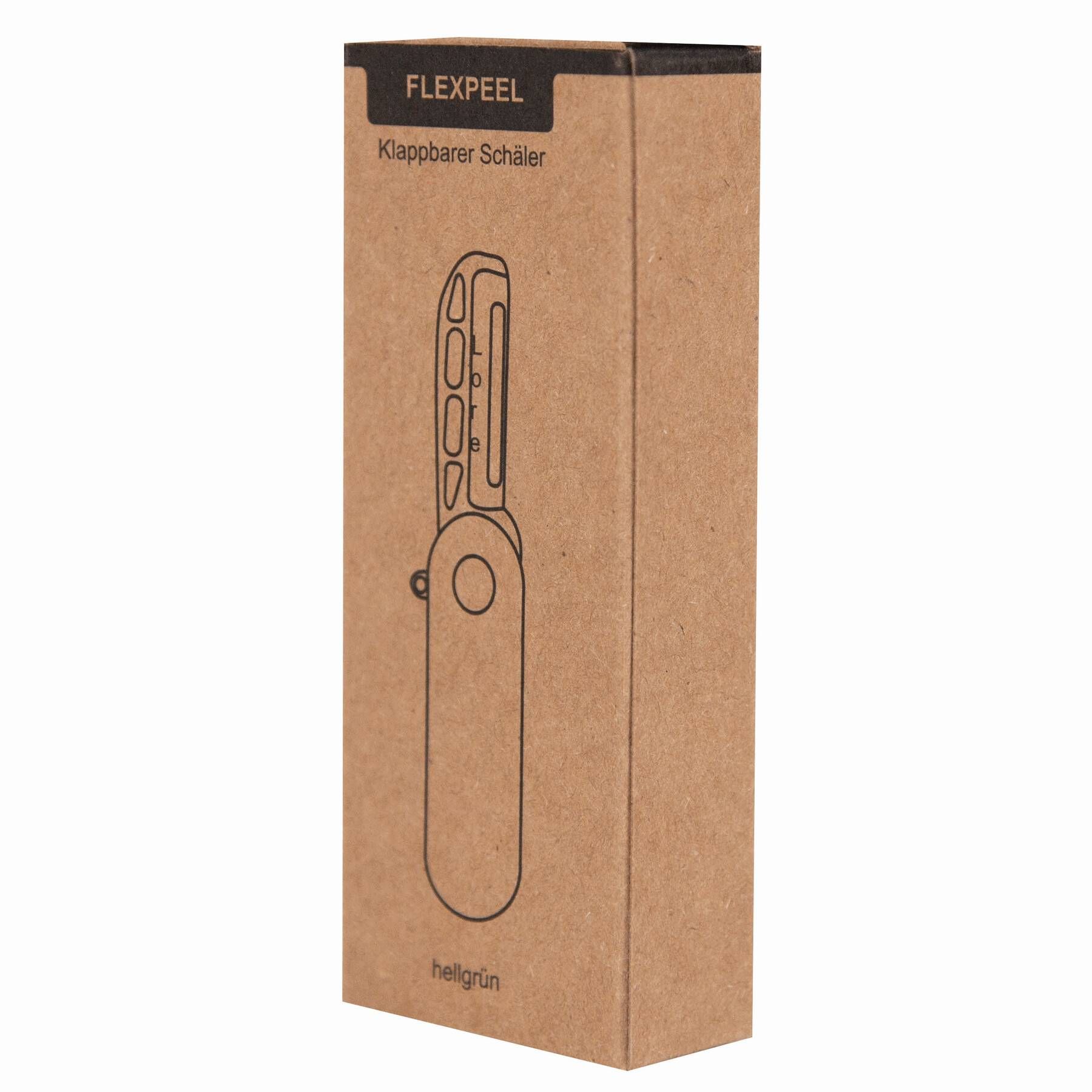 Klappbarer Schäler FLEXPEEL - grün-33