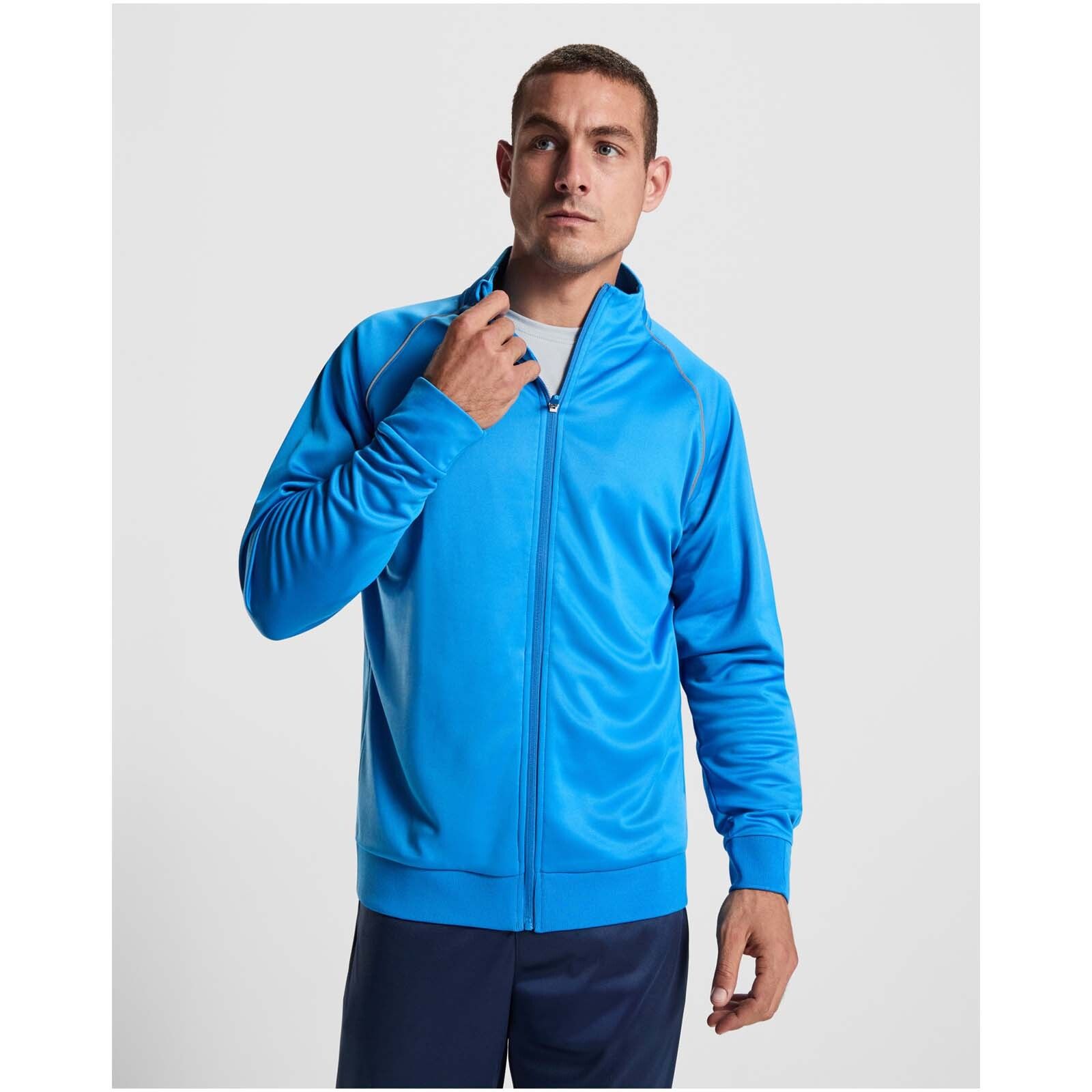 Valier Herren Sweatshirt mit durchgehendem Reißverschluss - fluorgrün-290