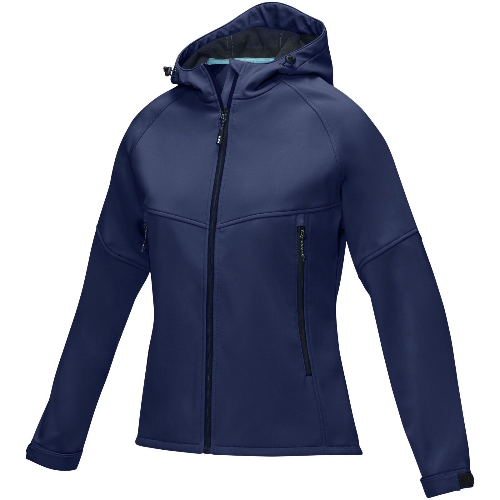 Coltan Softshelljacke aus recyceltem Material für Damen - navy - S-274