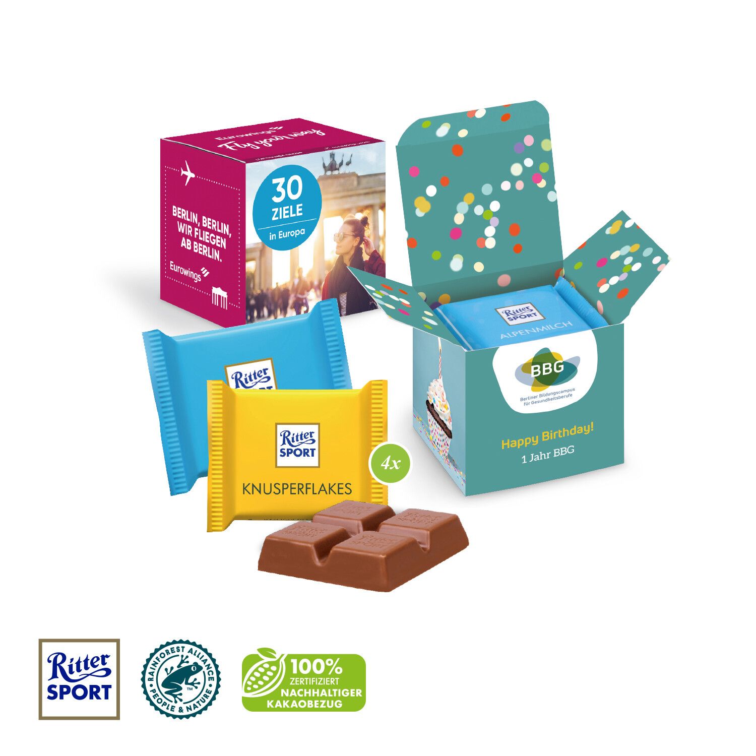 Ritter Sport "Mini" 4er-971