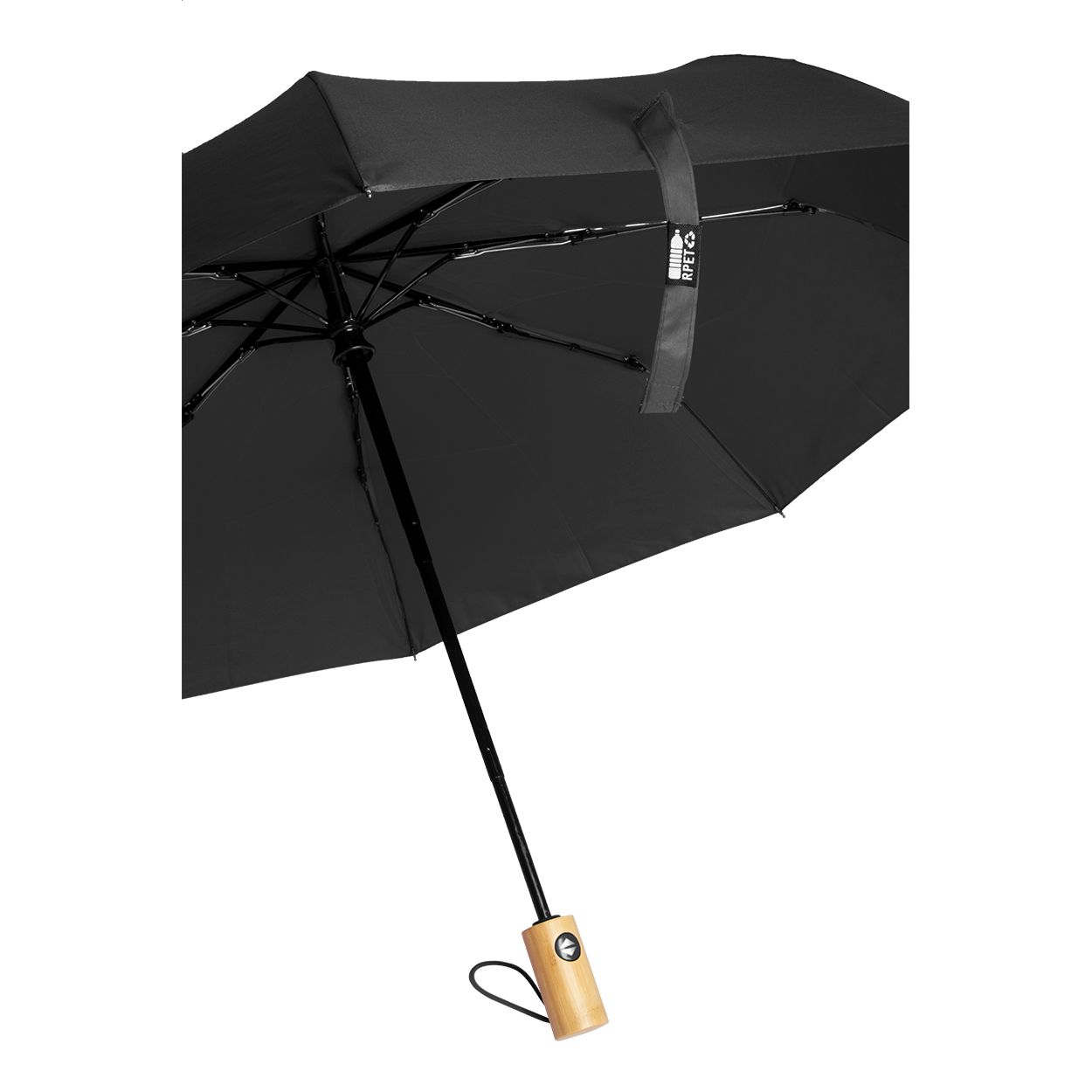 Kasaboo RPET Regenschirm - schwarz-809