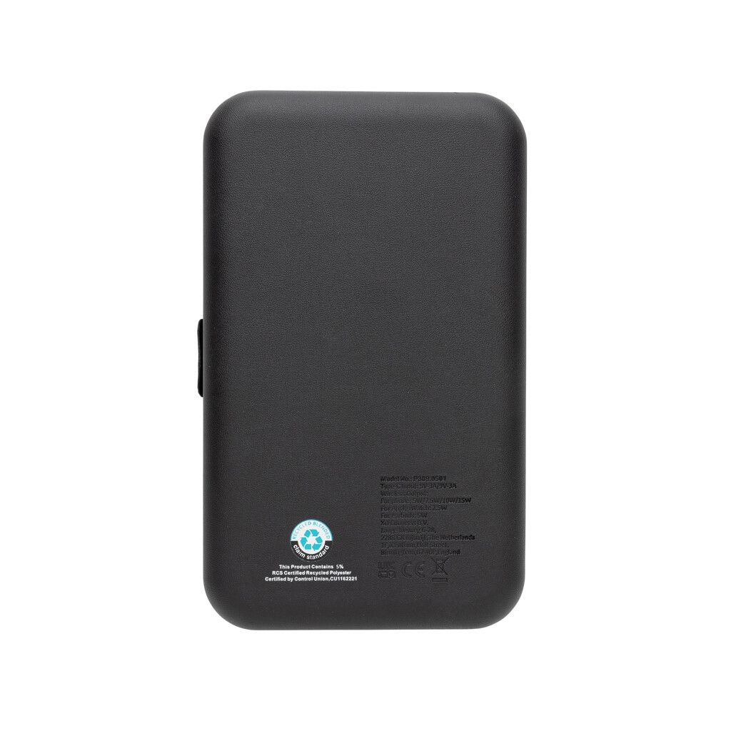 Swiss Peak Travel-Case aus RCS rec. PU mit 3-in-1-Charger - schwarz-294