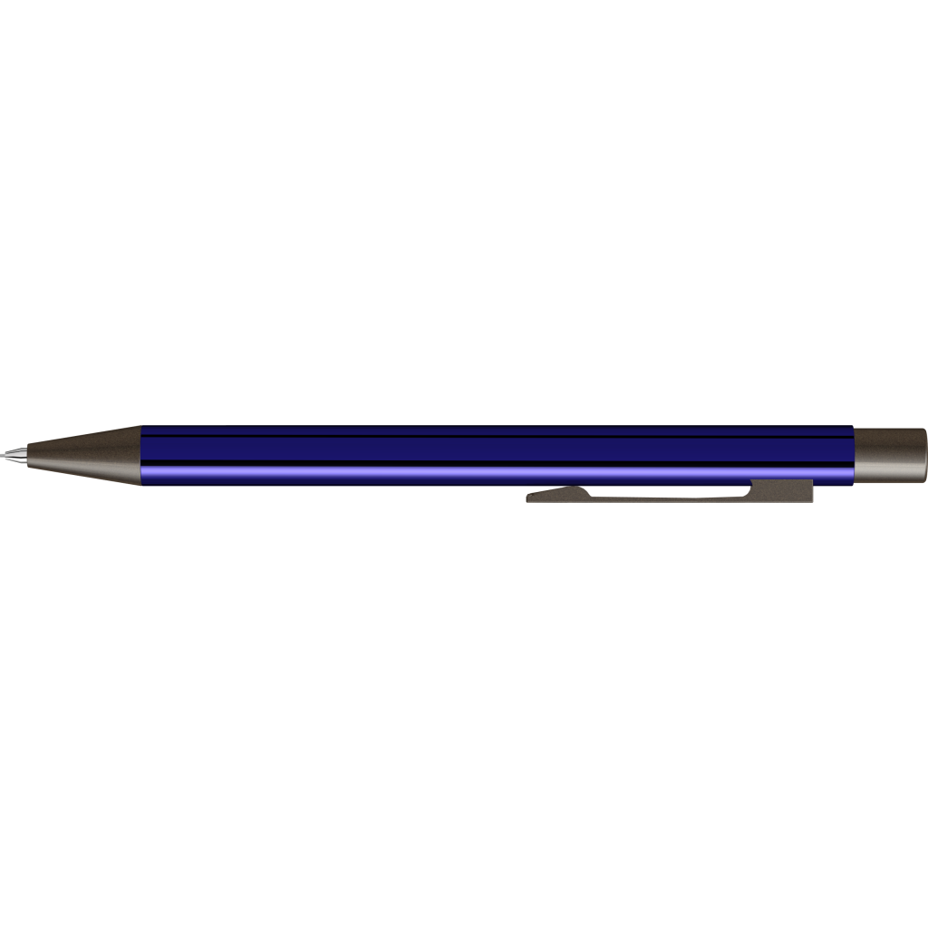 Straight B Druckbleistift - blau-436