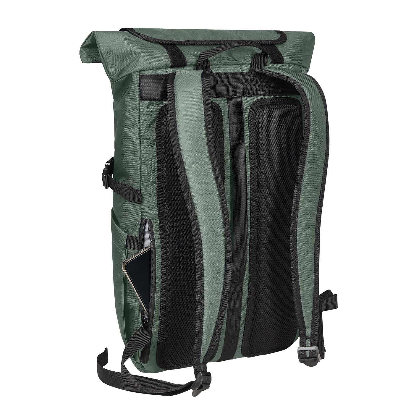 Notebook-Rucksack FLEX - grüngrau-702