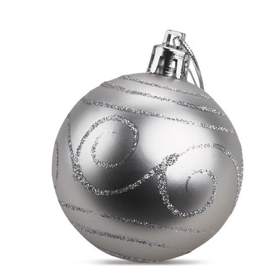 Weihnachtsbaumschmuck REFLECTS-SCRANTON - silber-556