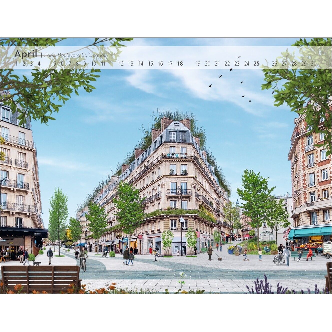 Green Cities - Reise & Städte Kalender-257