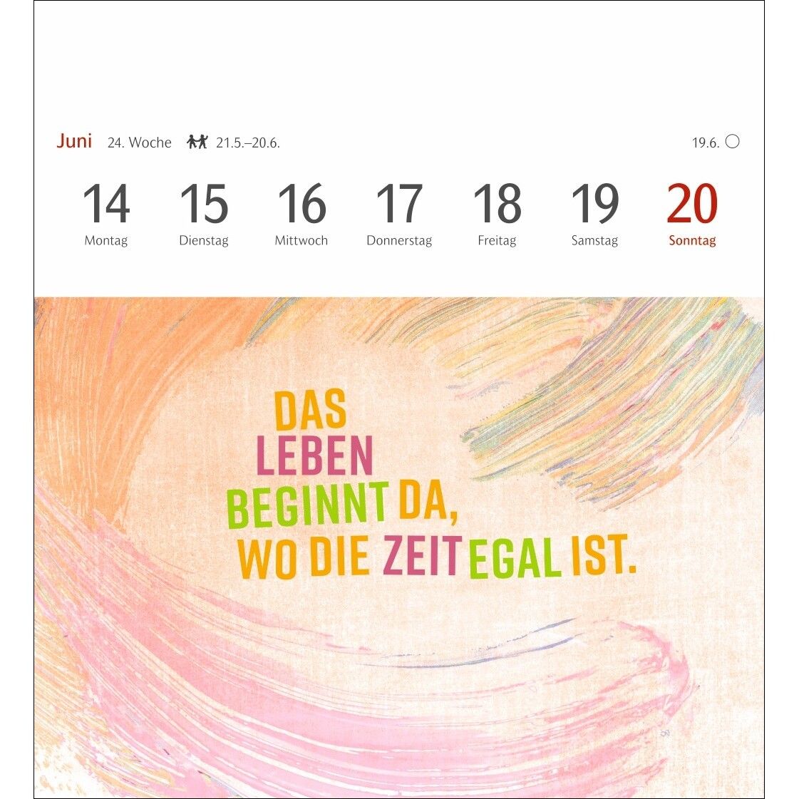 Positive-Sprüche-Kalender Postkartenkalender-186