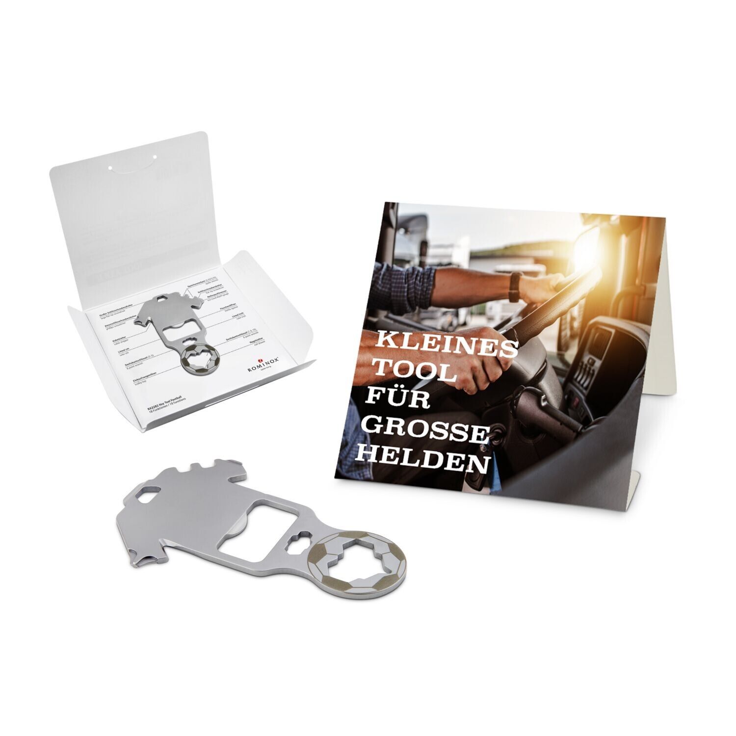 ROMINOX® Key Tool im Motiv-Mäppchen Große Helden - Key Tool Football-501