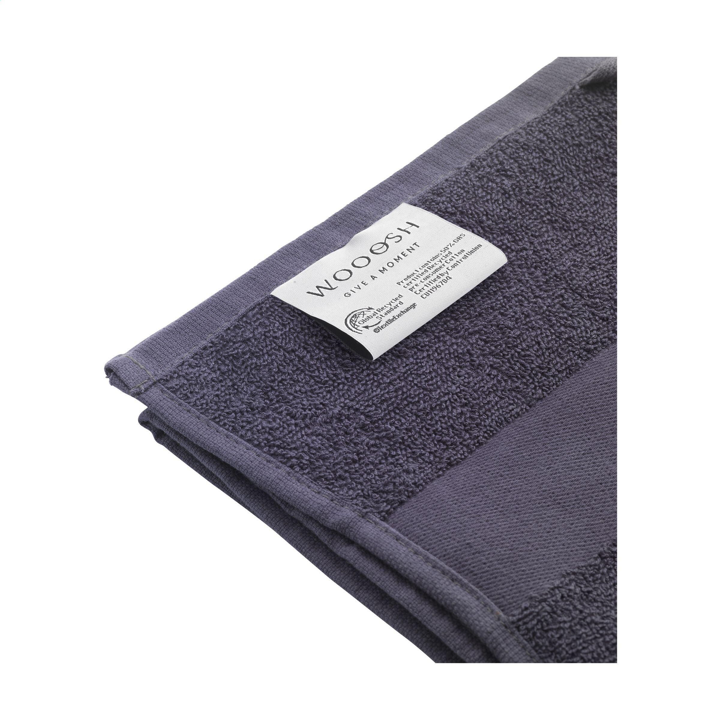 Wooosh Bath Towel GRS Recycle Cotton Mix 140 x 70 cm - dunkelgrau-661