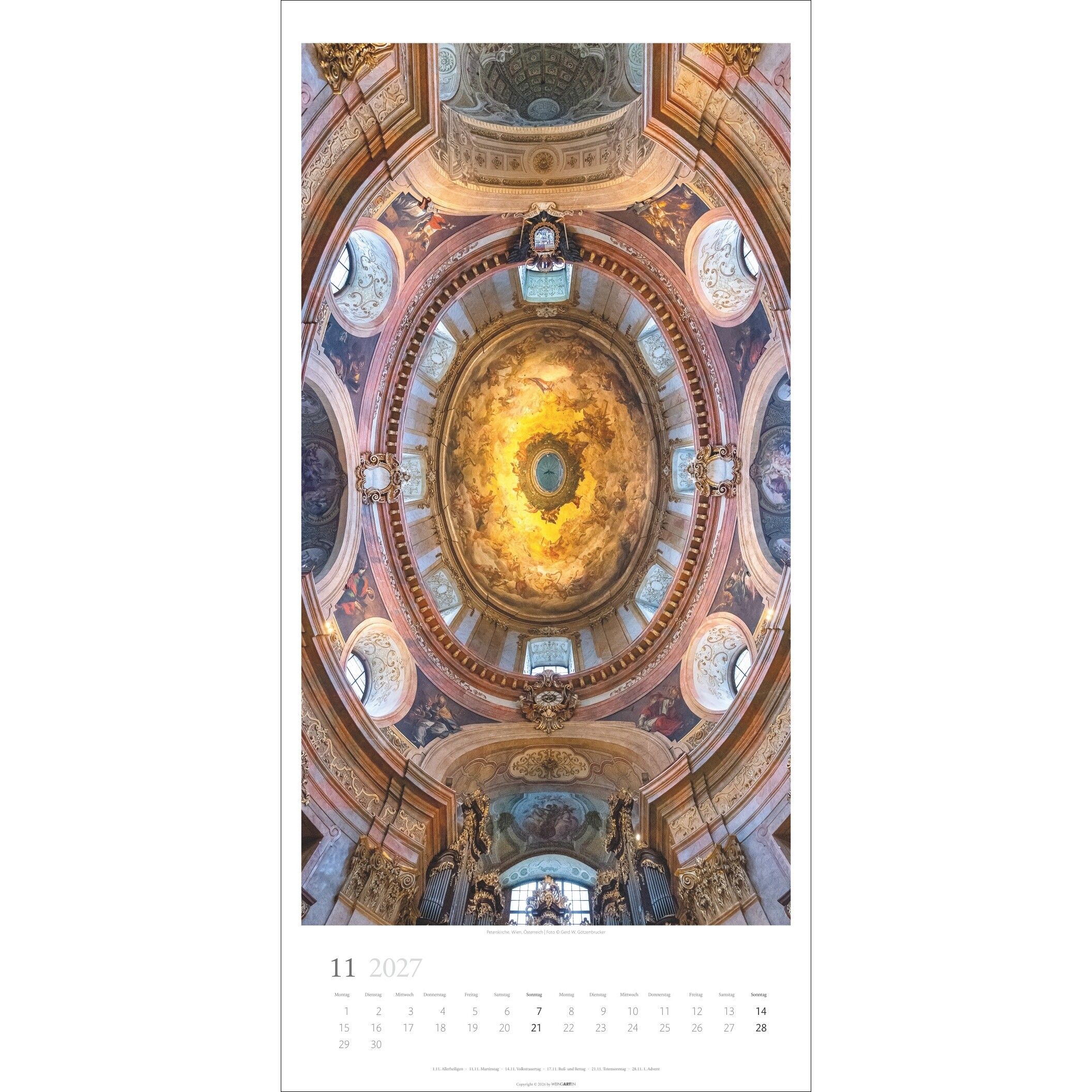 Wie im Himmel - Reise & Städte Kalender-530