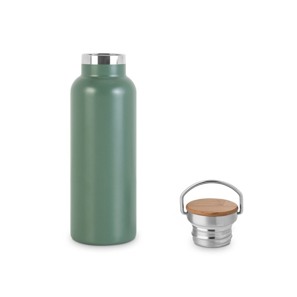 RAGNAR Doppelwandige Trinkflasche aus Edelstahl 570 ml - khaki-780