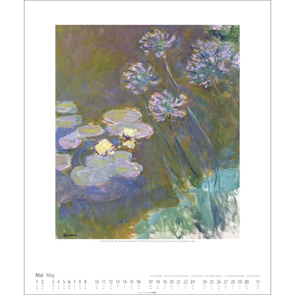 Claude Monet - Kunst & Kultur Kalender-111