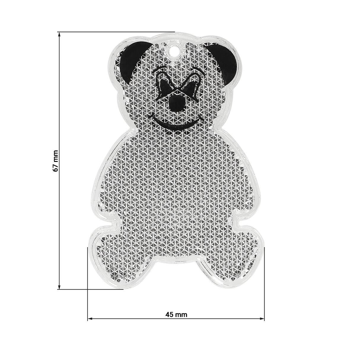 Reflektor Bär - transparent-orange-358