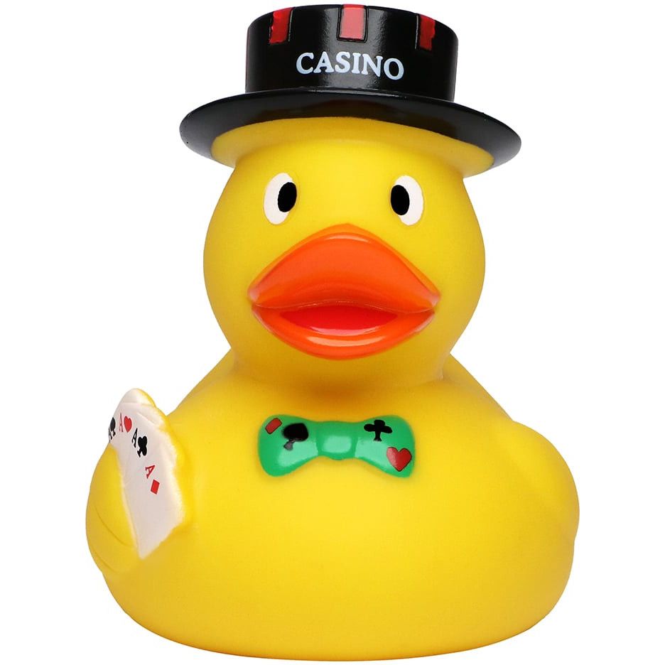 Quietsche-Ente Poker Ente - bunt-240