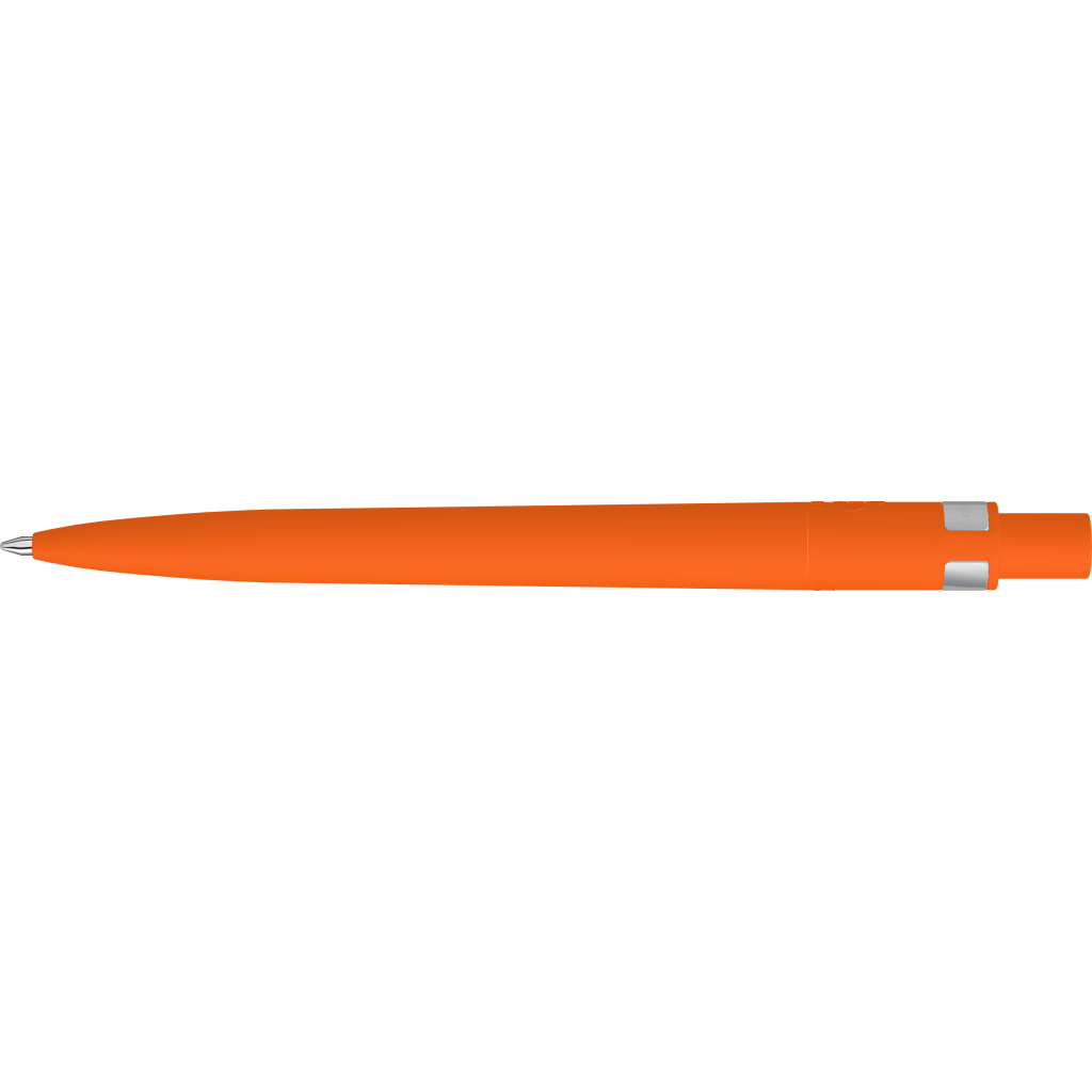 Recycled Pet Pen Core Gum Druckkugelschreiber - orange-320