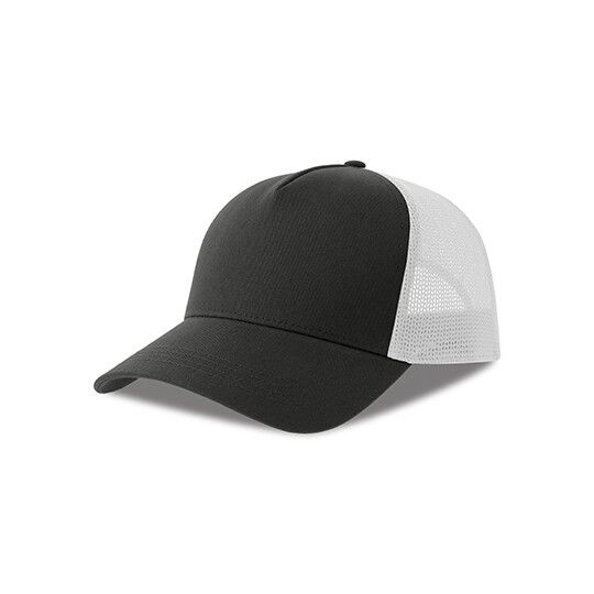 Rapper Cotton-S Cap - dark grey - white-395