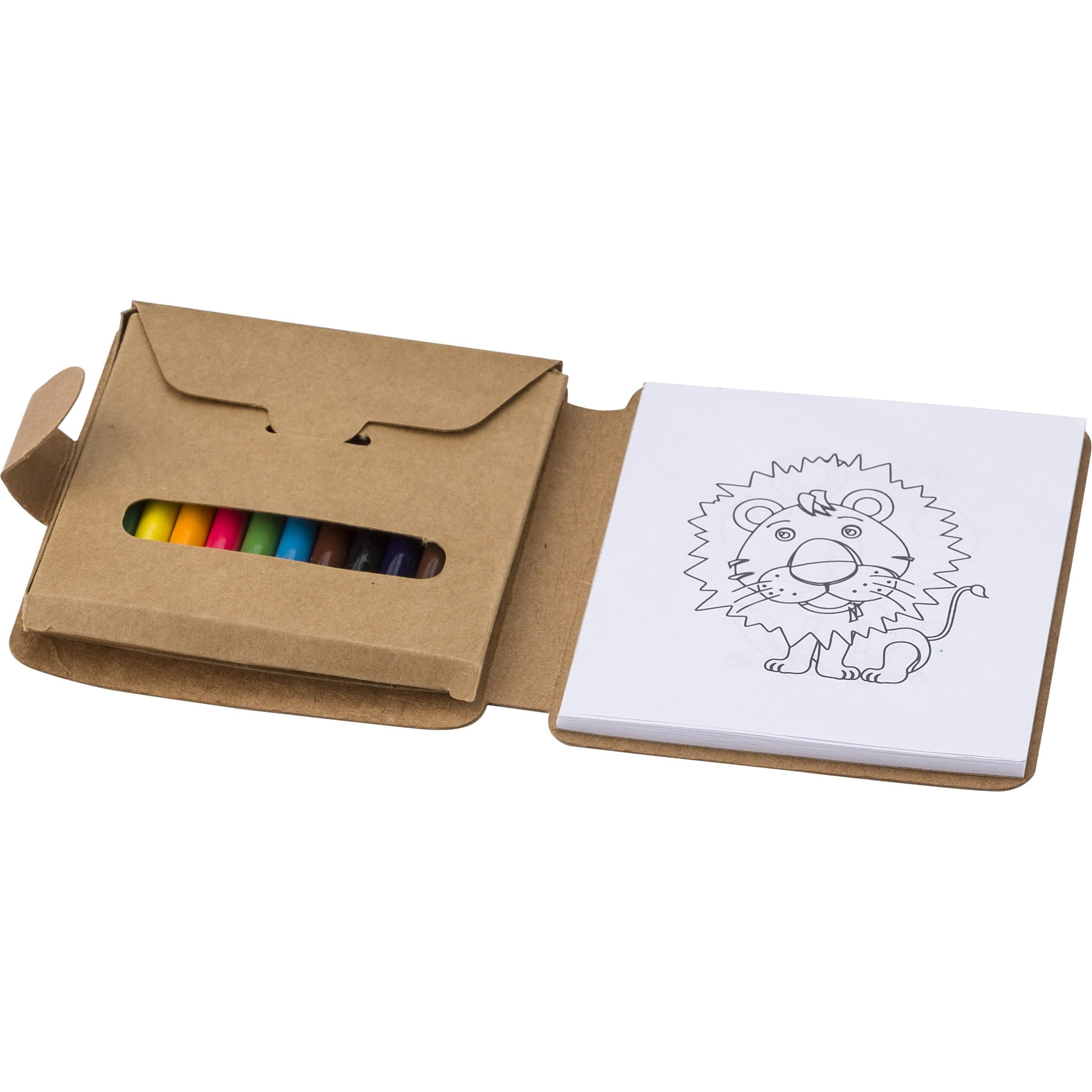Mal-Set aus Karton Marlon - custom - multicolor-881