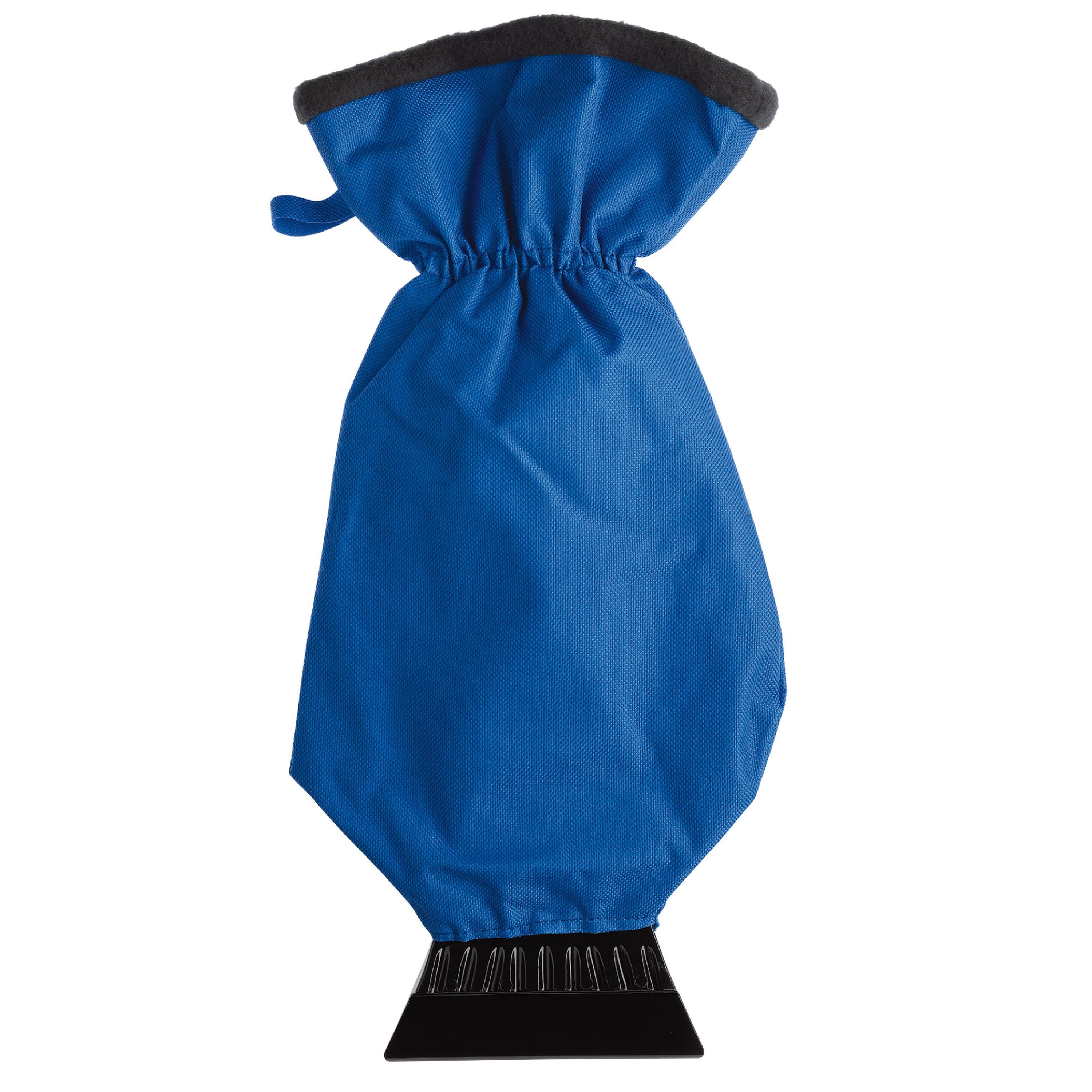 Eiskratzer mit Handschuh - blau-38
