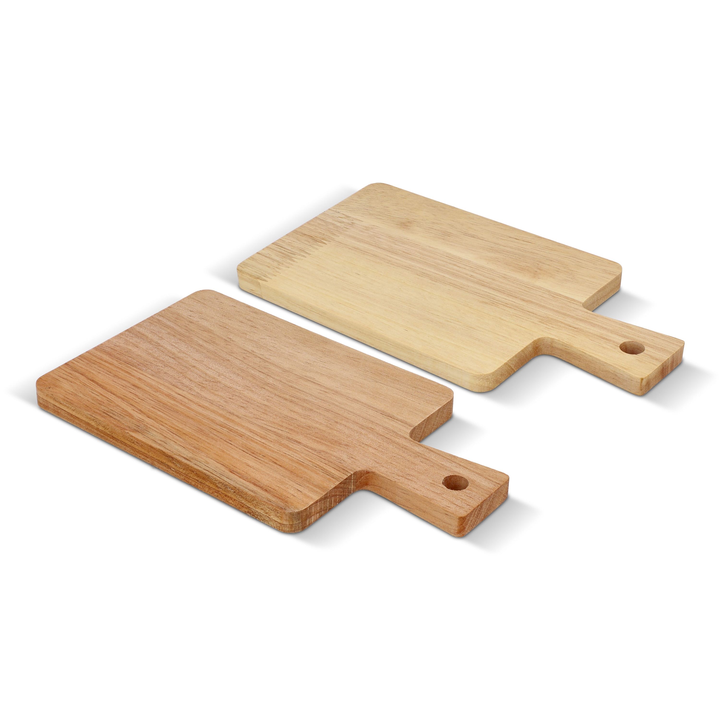InSideOut 2er-Pack kleine Tapas-Tabletts aus Holz - holz  -  holz-482