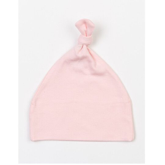 Baby One Knot Hat - powder pink-831
