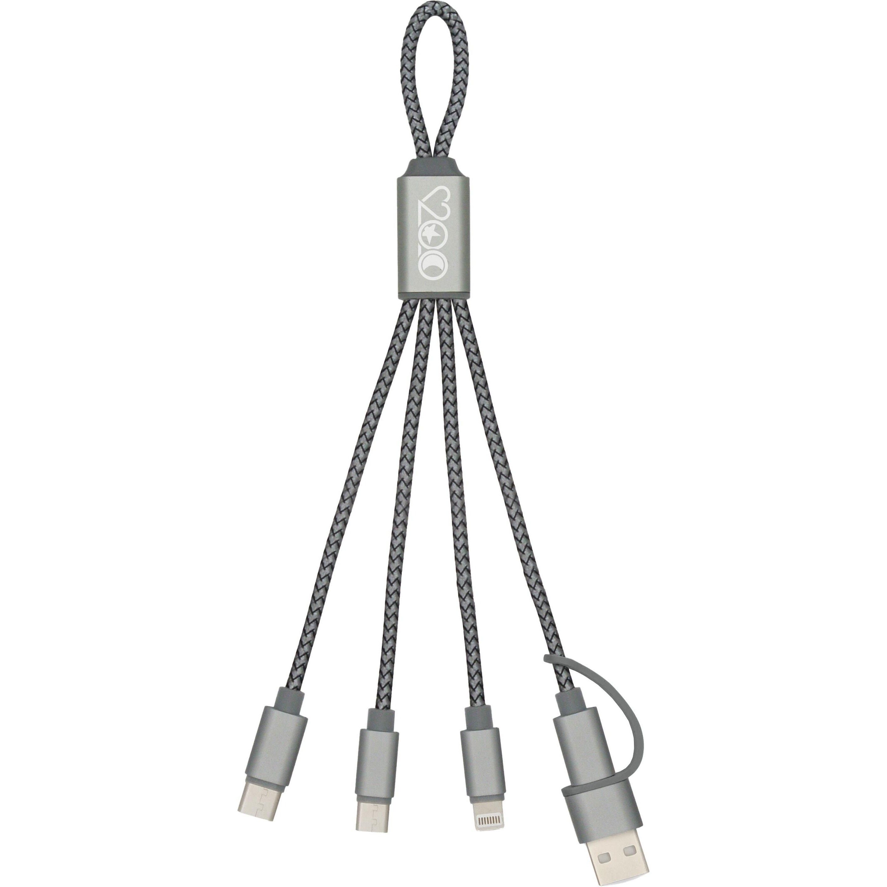 Brandcharger Trident 2 Ladekabel - stahlgrau-80