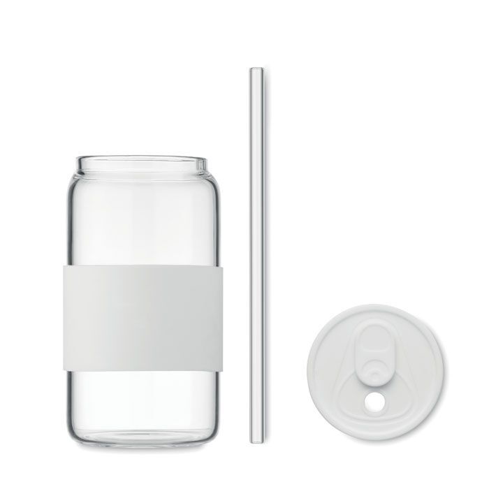 Trinkglas Borosilikat 550ml BOROSIP - weiß-789