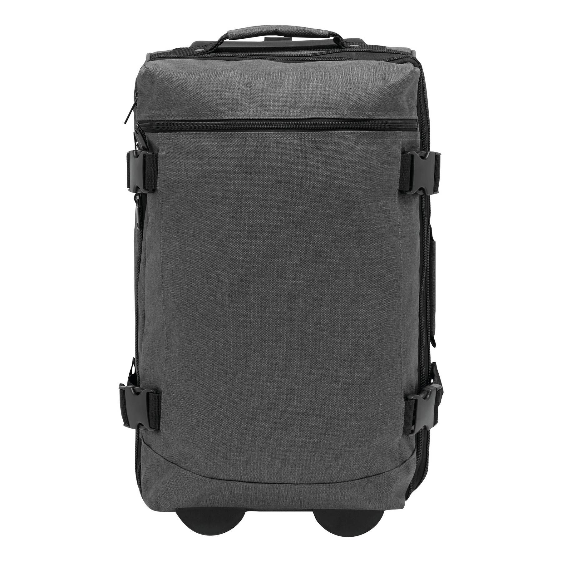Trolley-Reisetasche VISBY - grau - schwarz-659