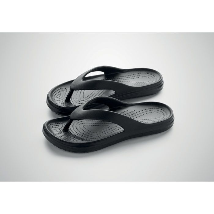 Zehensandalen Größe 40/41 EVASLIP - schwarz-602